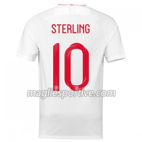 Completo Calcio Inghilterra Sterling 10 Divisa Prima Mondiali 2018